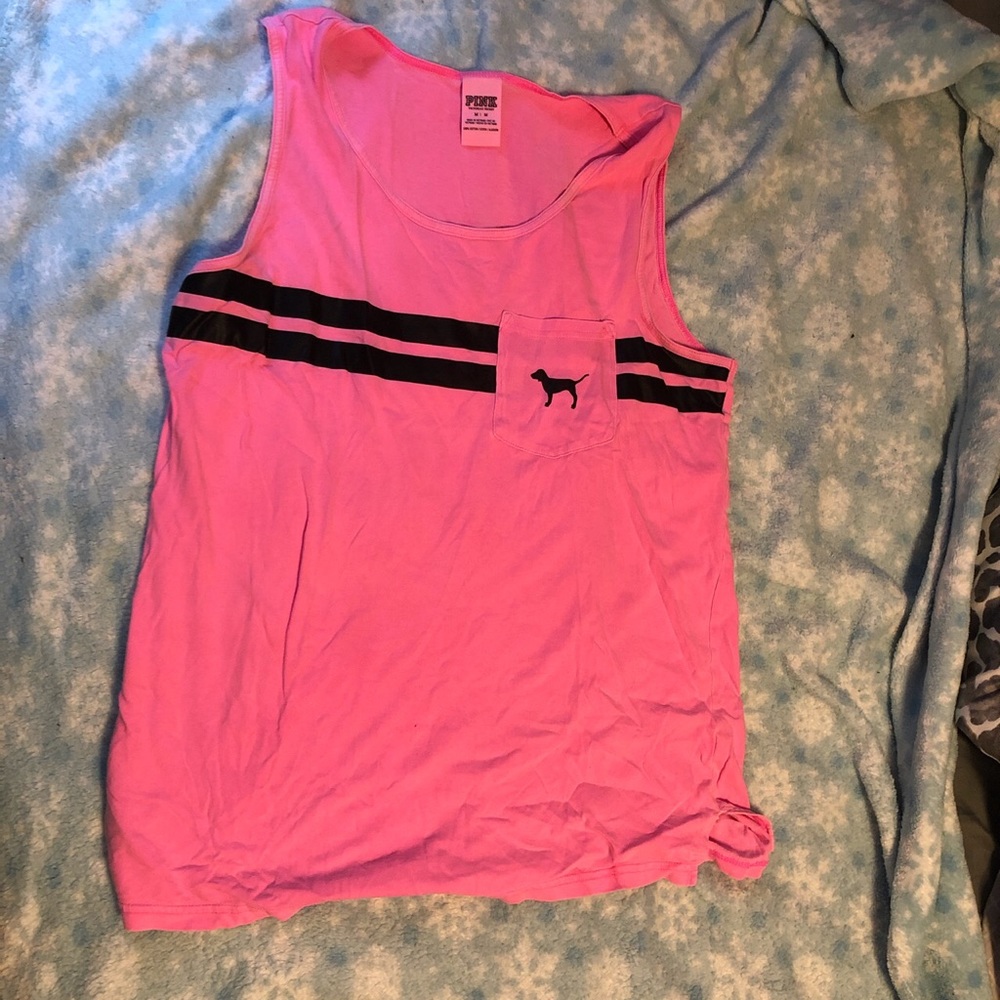 VS pink tank top